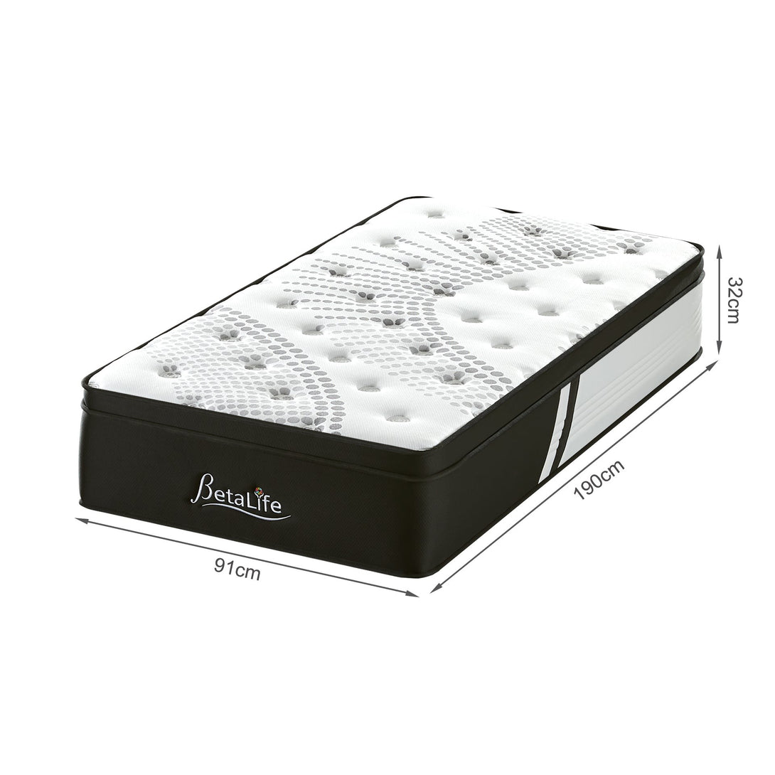 Deluxe Pro Pocket Spring Mattress - Single