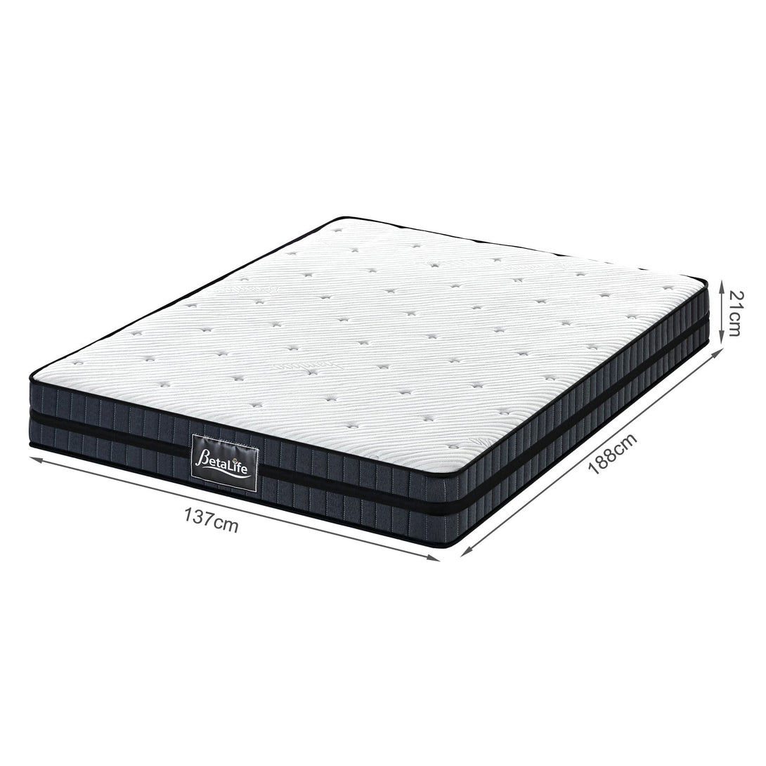 Bamboo 5 Zone Pocket Spring Mattress - Double