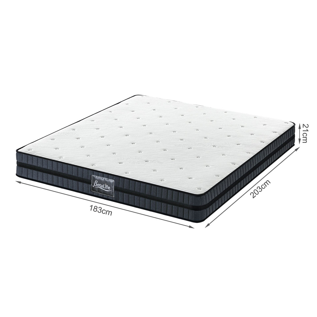 Bamboo 5 Zone Pocket Spring Mattress - Super King