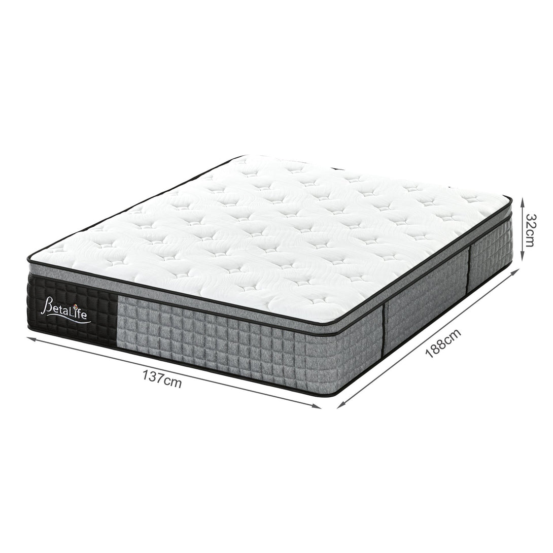 Memory Pro Gel Memory Foam Mattress - Double