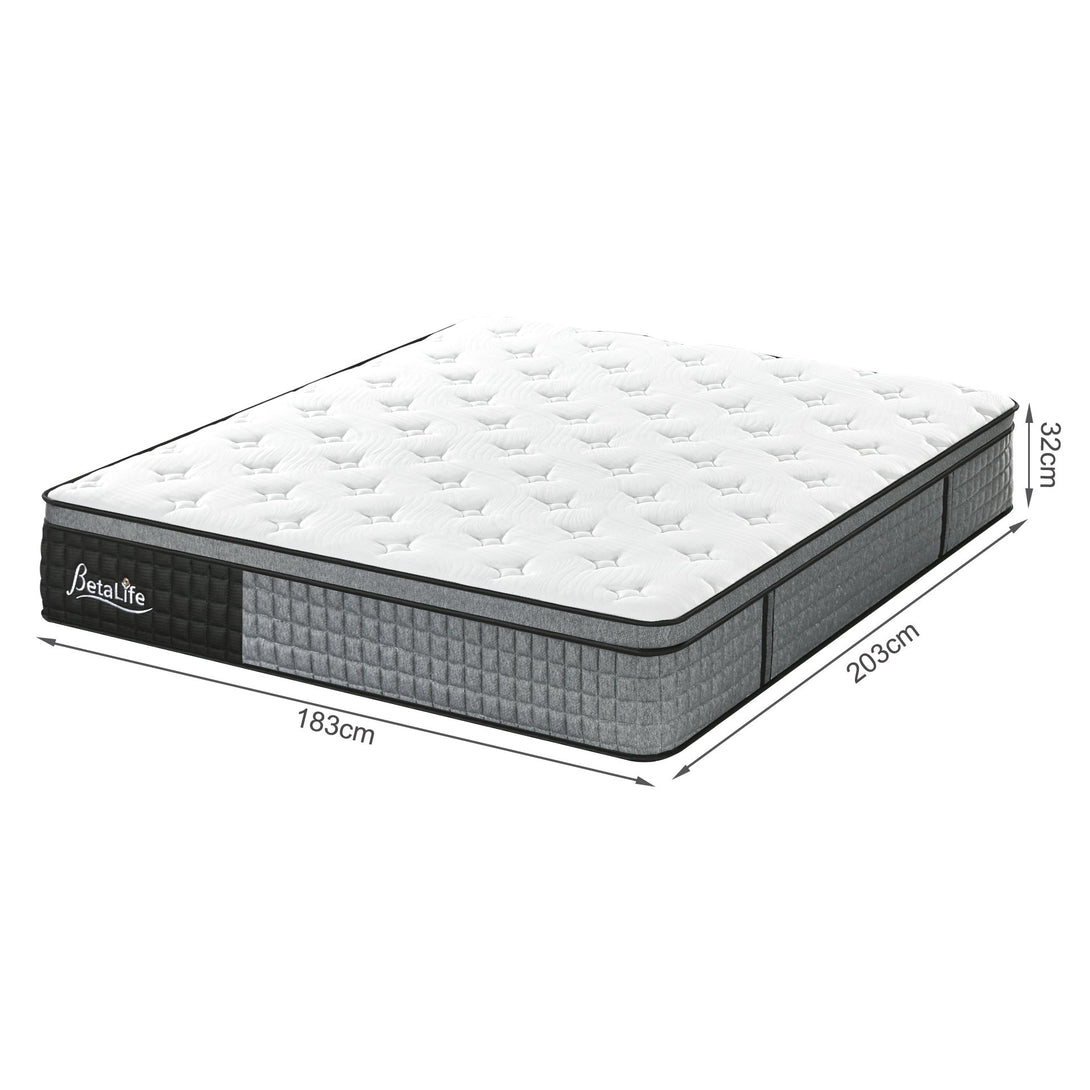 Memory Pro Gel Memory Foam Mattress - Super King