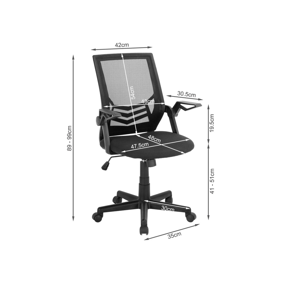 Leon Office Chair - Black