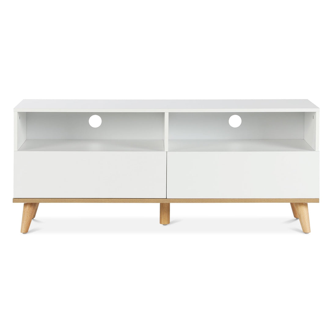Hudson 1.3M Entertainment Unit - White 