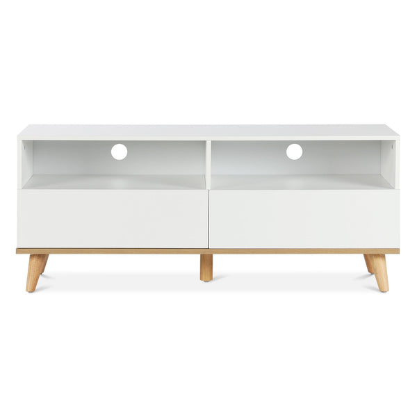 Hudson 1.3M Entertainment Unit - White 