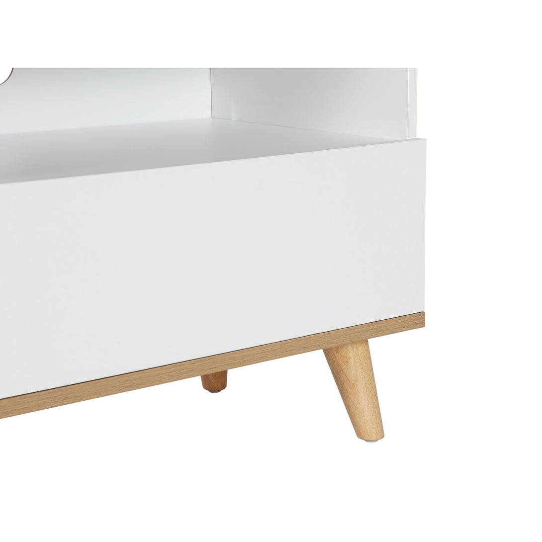 Hudson 1.3M Entertainment Unit - White 