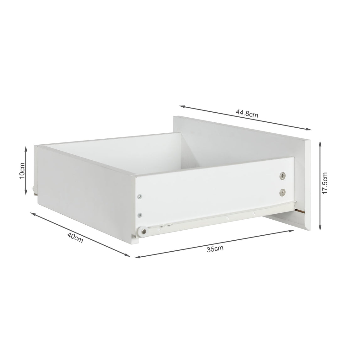 Hudson 1.35m Sideboard Buffet Table - White 
