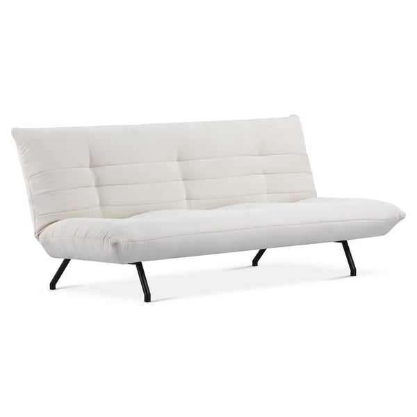 Bolivia 3 Seater Sofa Bed - White