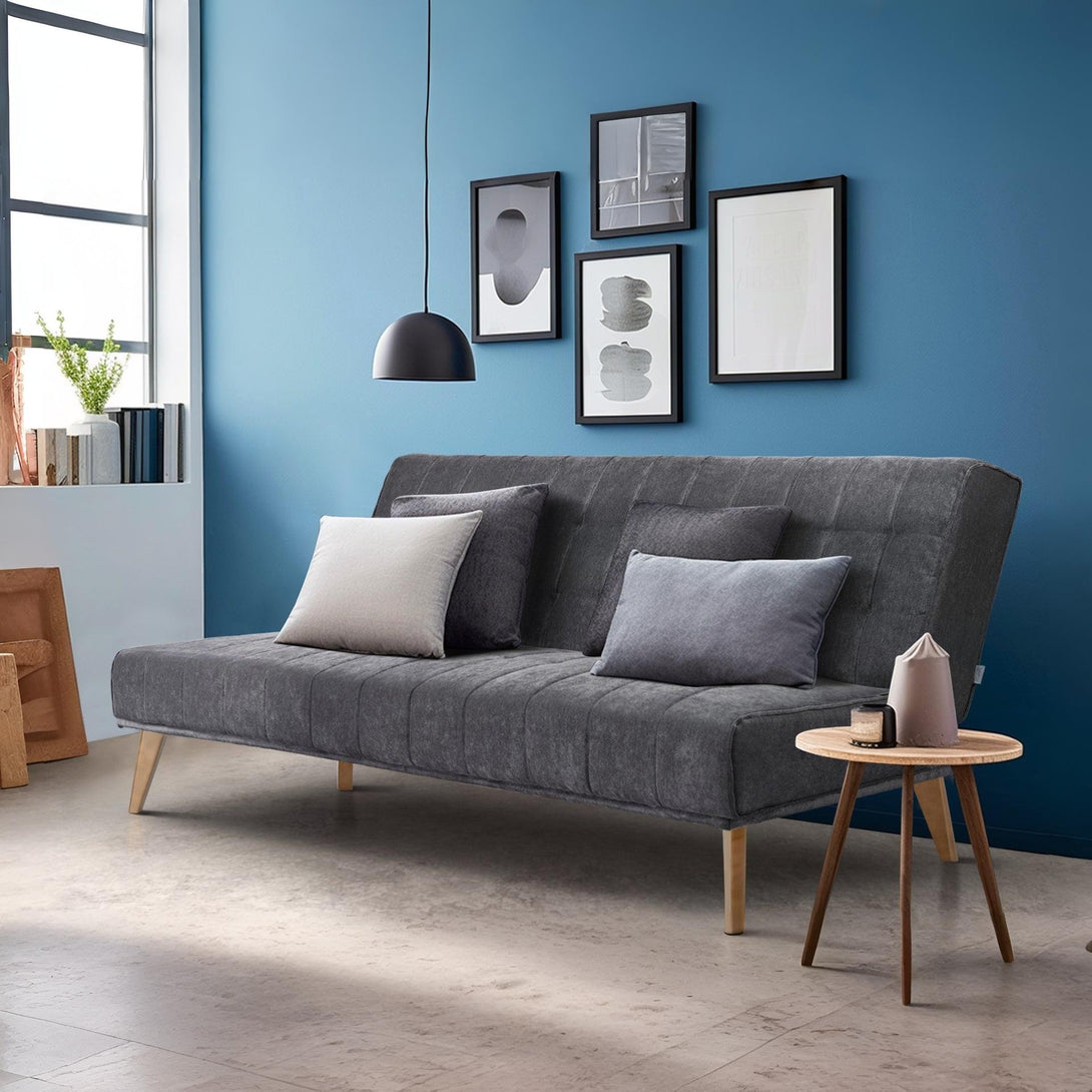 Homer 3 Seater Sofa Bed - Dark Grey