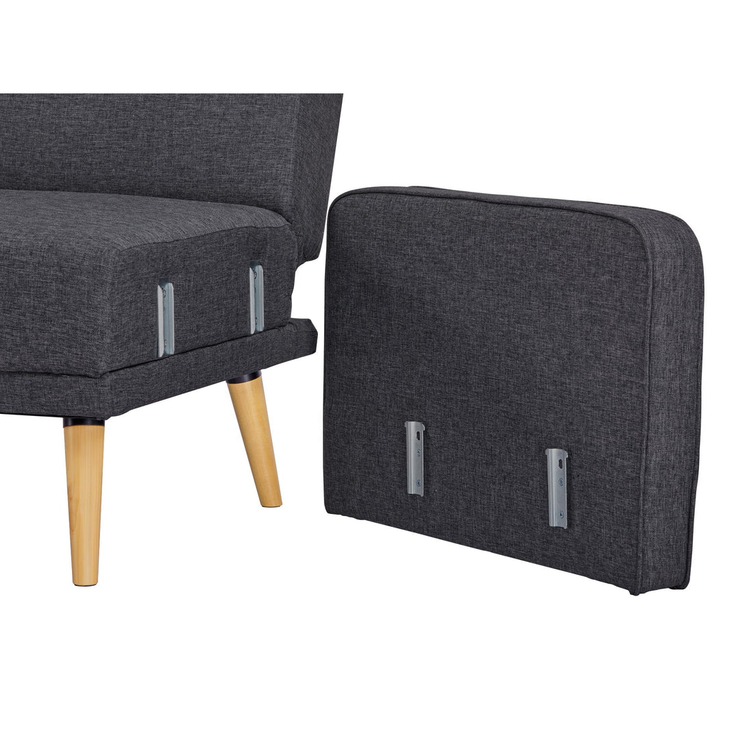Jarrod 3 Seater Sofa Bed - Dark Grey