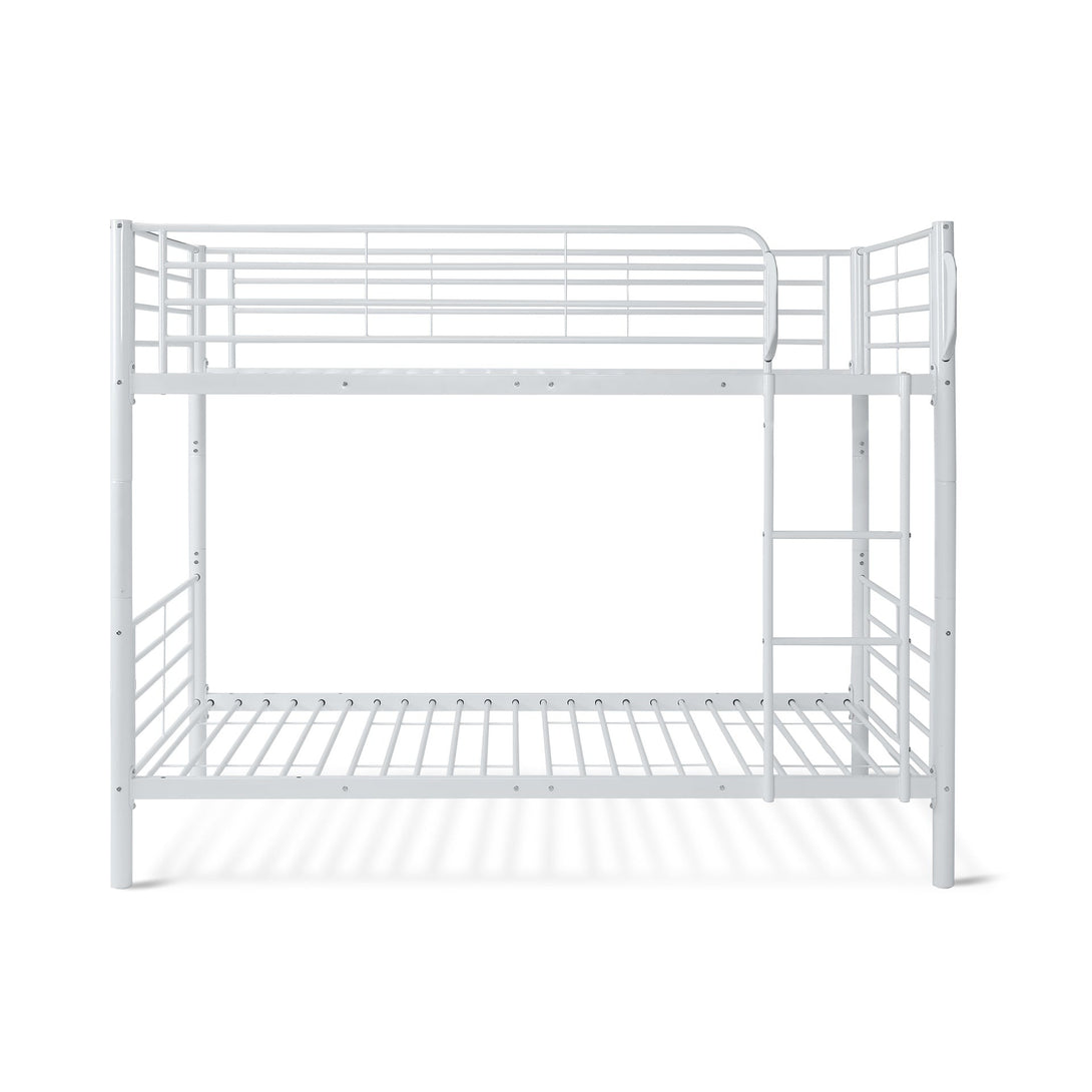 Owen Single Metal Bunk Bed Frame - White