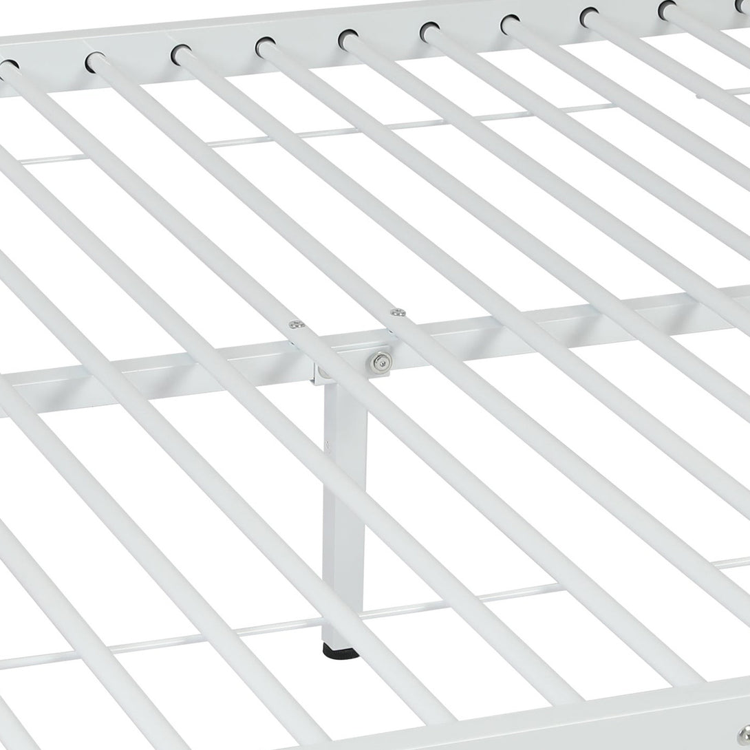 Dobson Metal Triple Bunk Bed - White