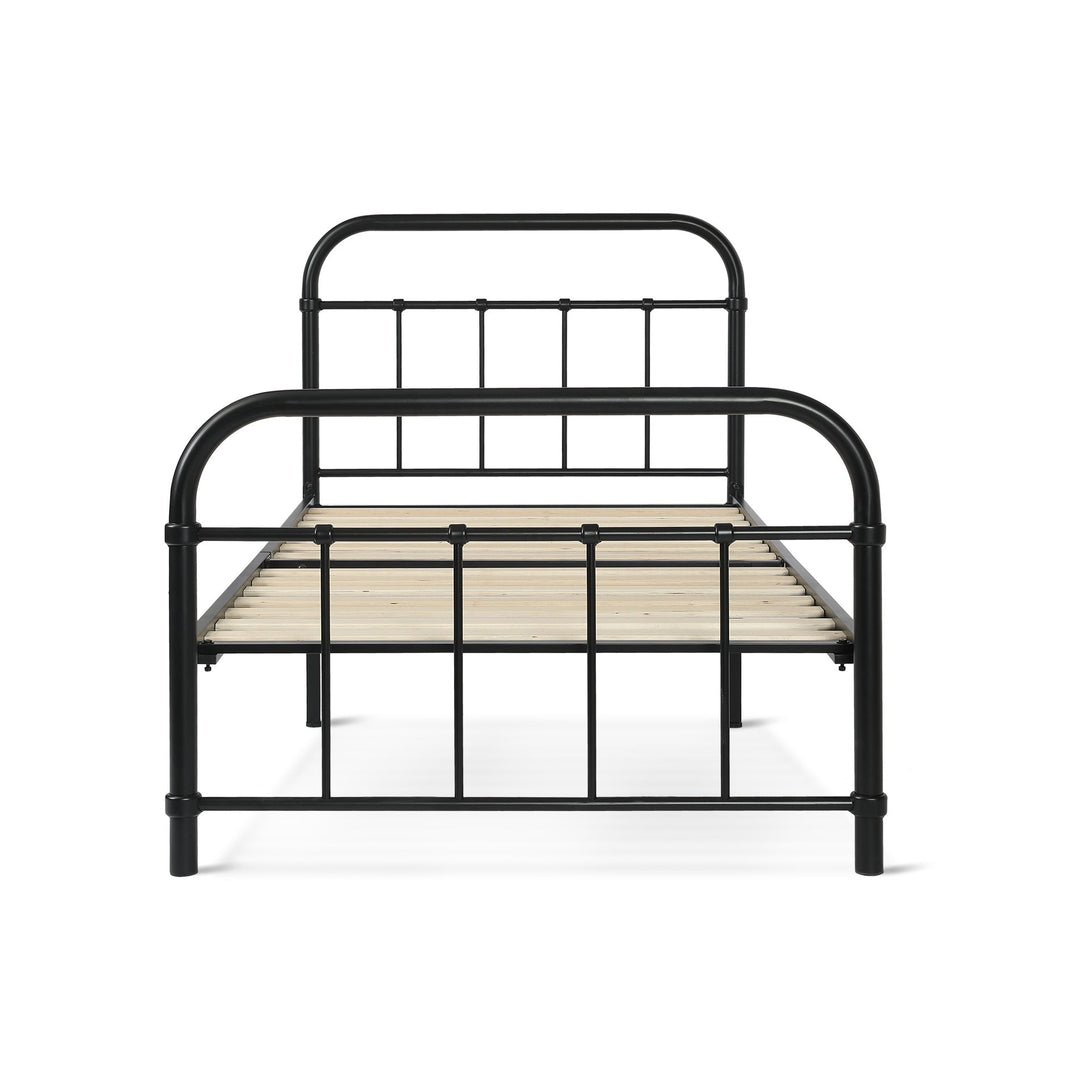 Taylor Single Metal Bed Frame - Black