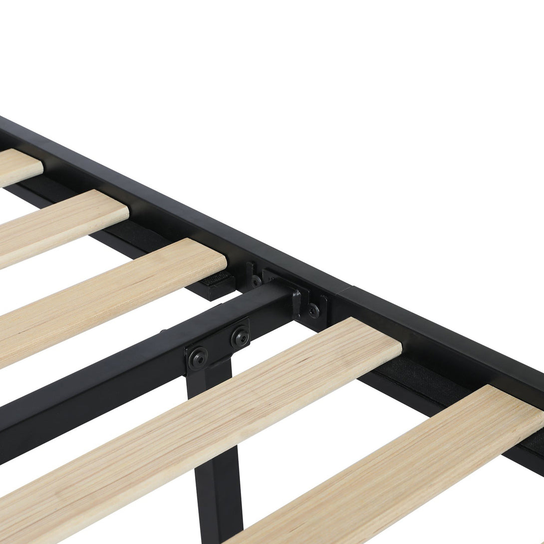 Taylor Single Metal Bed Frame - Black