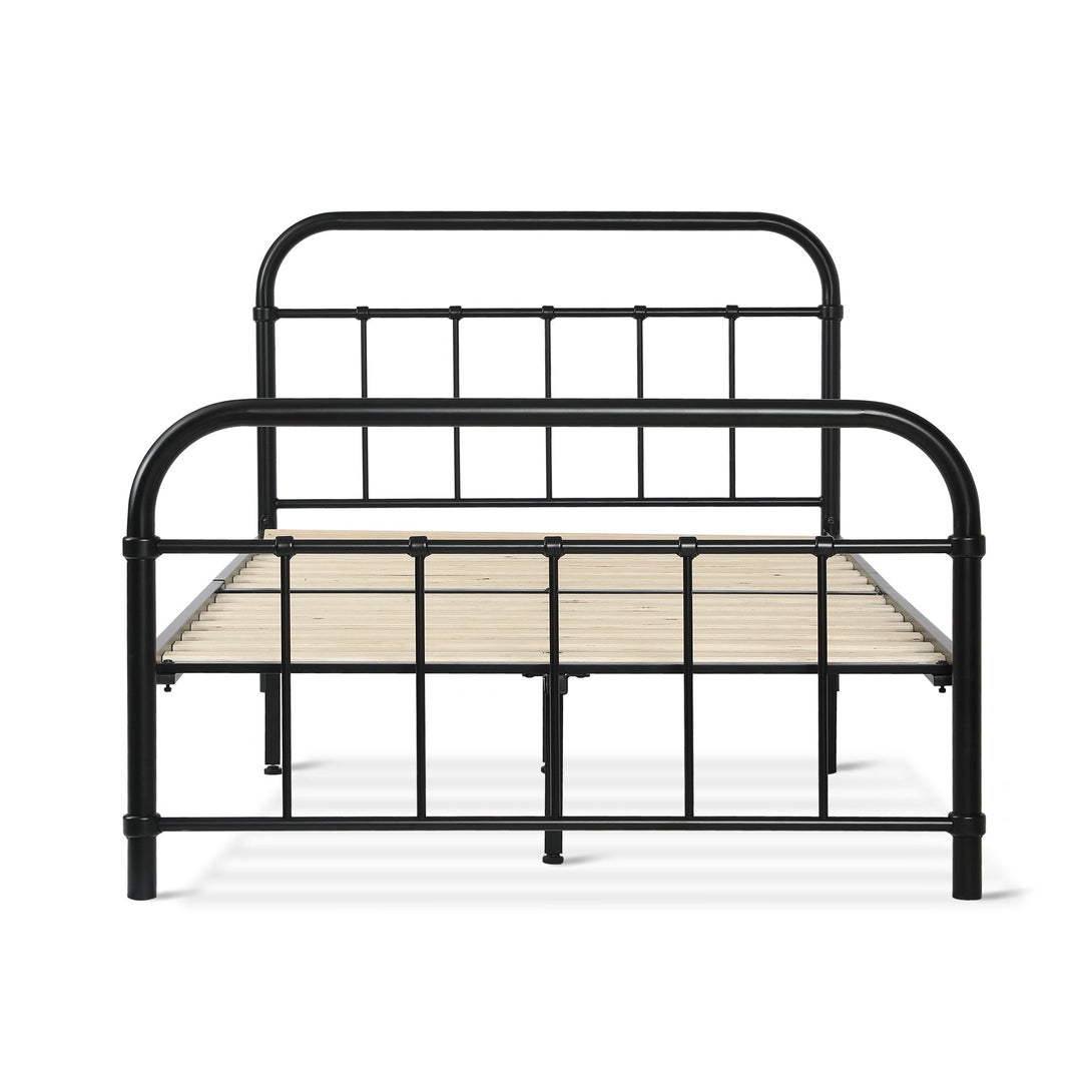 Taylor King Single Metal Bed Frame - Black