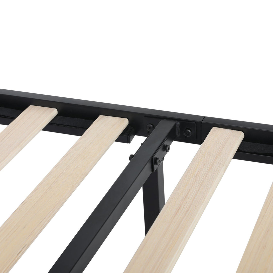 Taylor Double Metal Bed Frame - Black