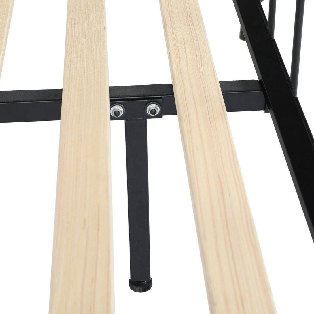 Taylor Double Metal Bed Frame - Black