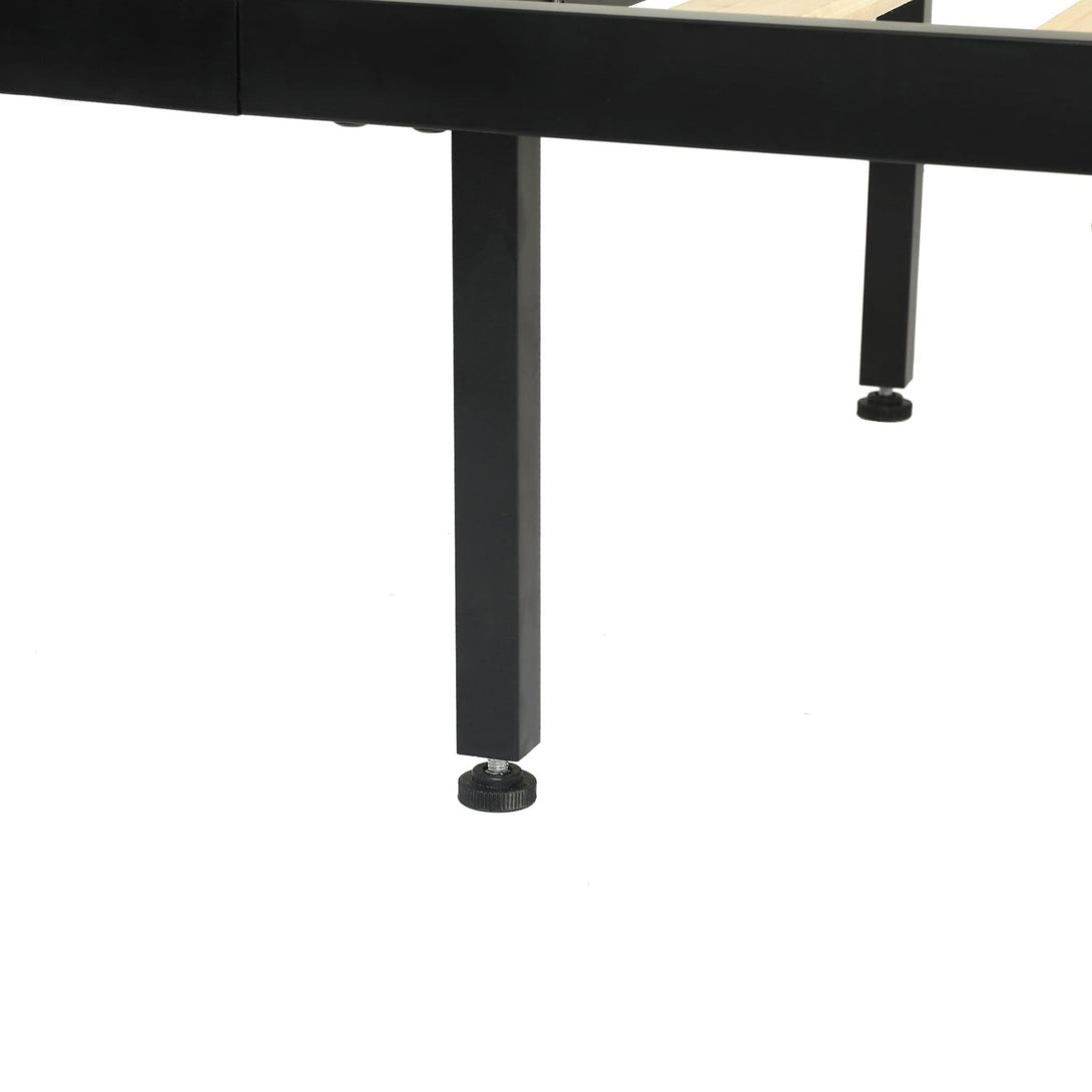 Taylor King Single Metal Bed Frame - Black