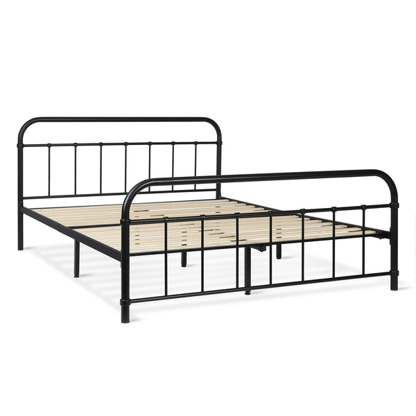 Taylor Queen Metal Bed Frame - Black