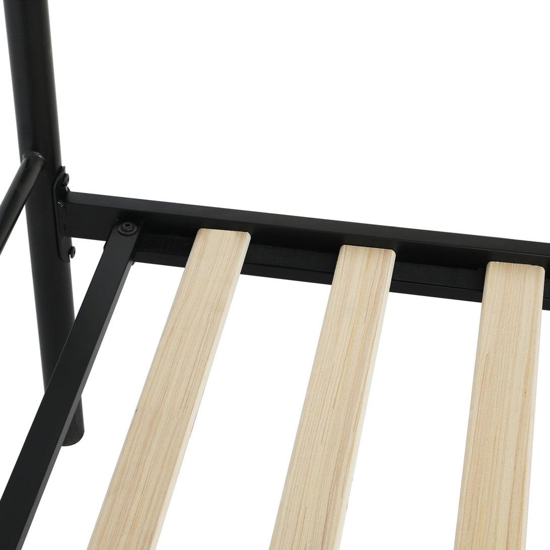 Taylor Queen Metal Bed Frame - Black