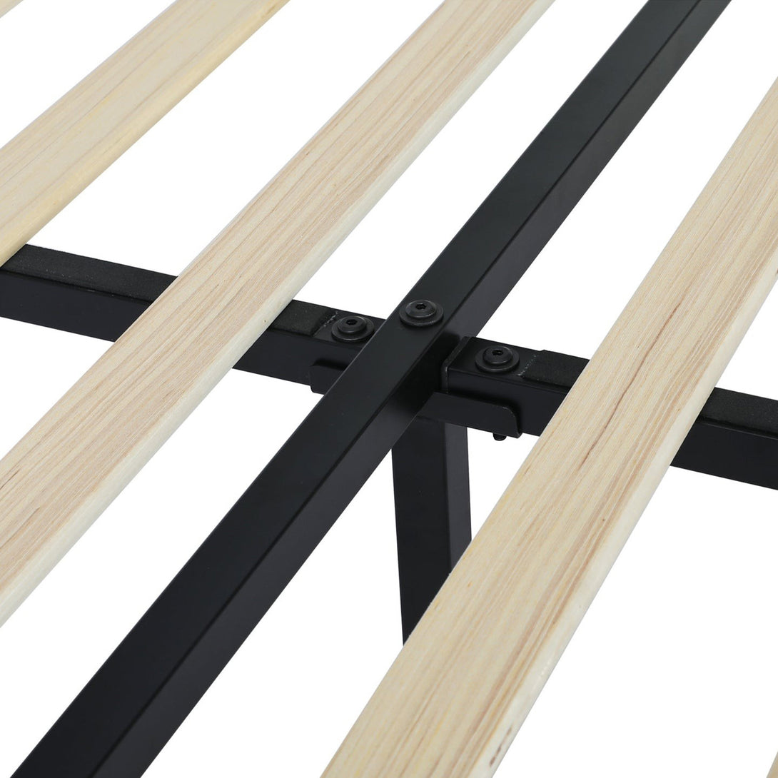 Taylor Queen Metal Bed Frame - Black