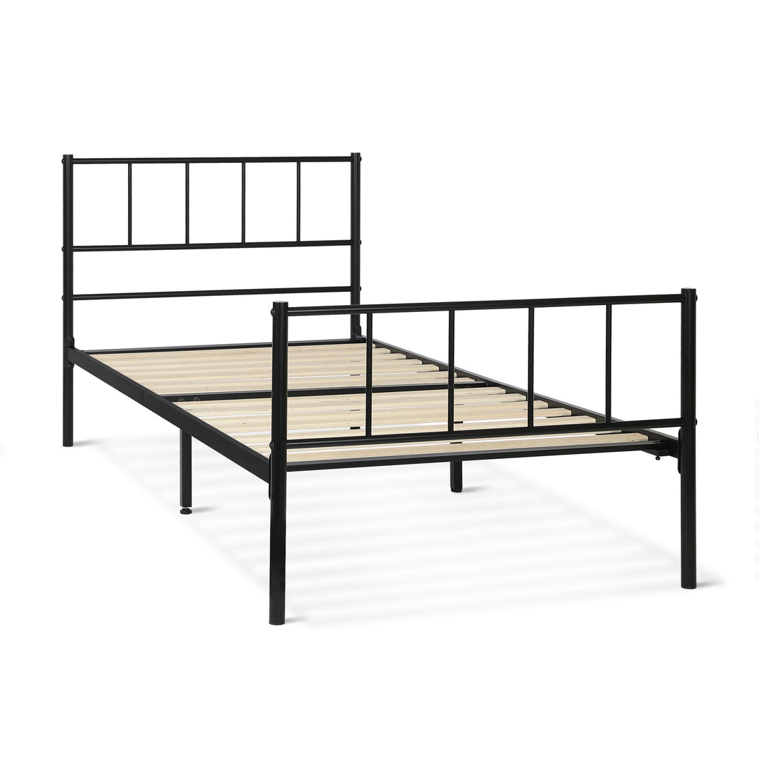 Keira Single Metal Bed Frame - Black
