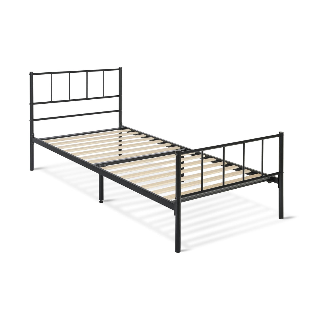 Keira Single Metal Bed Frame - Black
