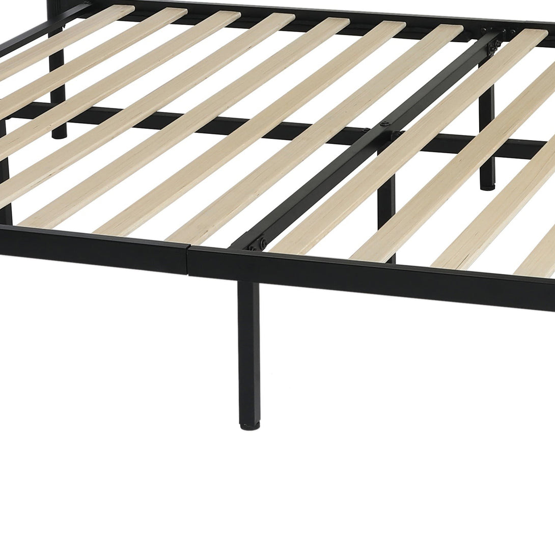 Keira Double Metal Bed Frame - Black