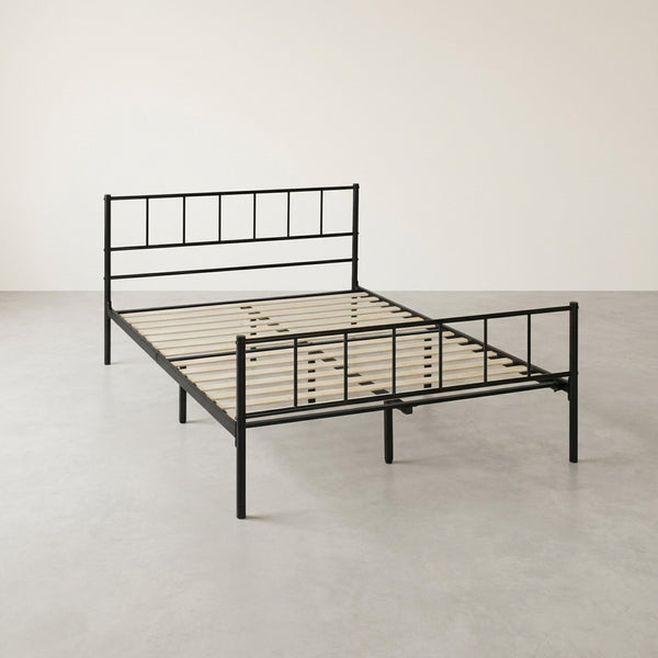 Keira Double Metal Bed Frame - Black