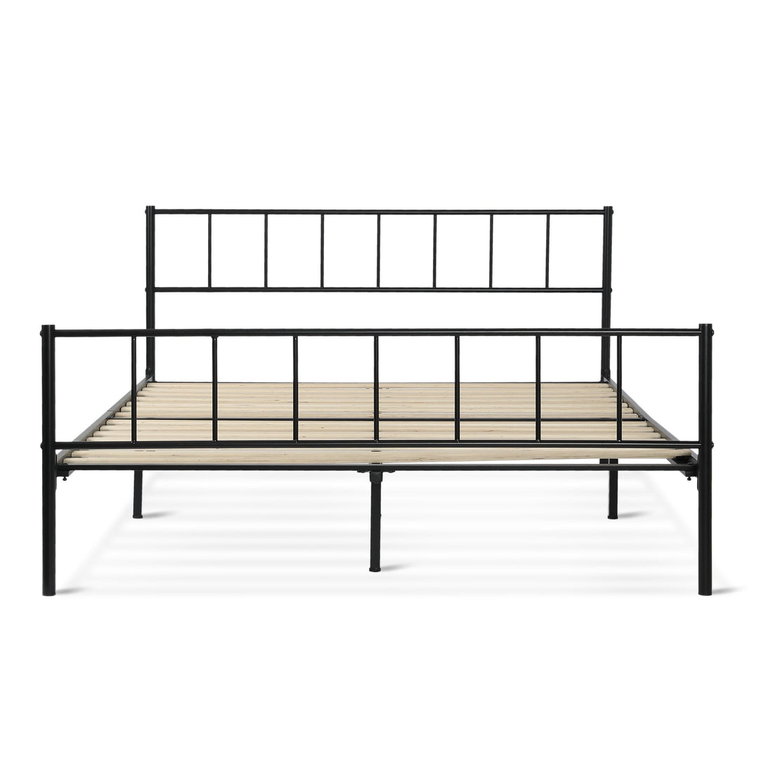 Keira Queen Metal Bed Frame - Black