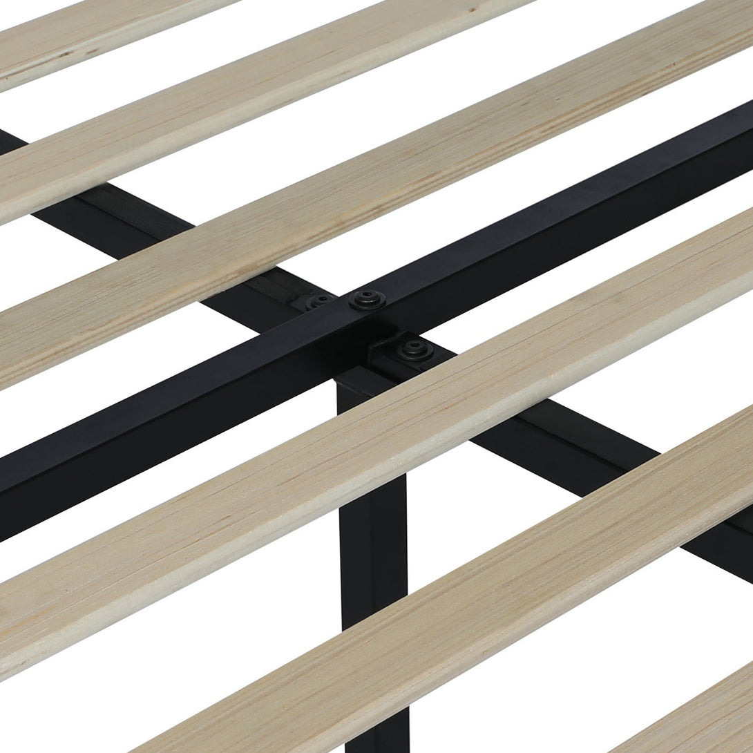 Keira Queen Metal Bed Frame - Black