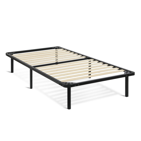 Graham Single Metal Bed Frame - Black