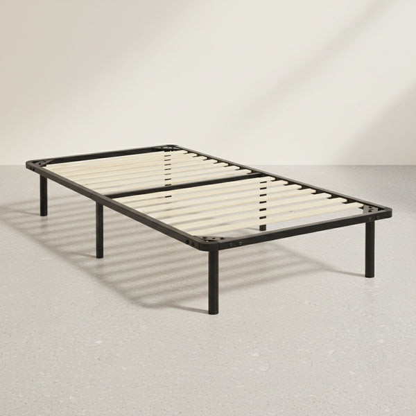 Graham Single Metal Bed Frame - Black