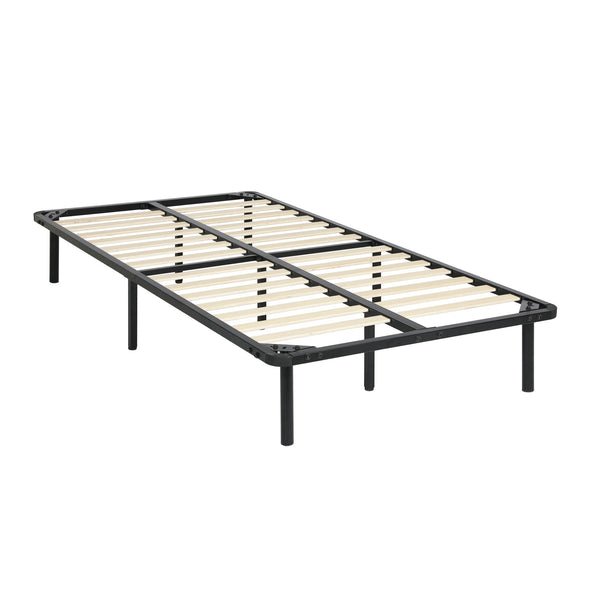 Graham King Single Metal Bed Frame - Black