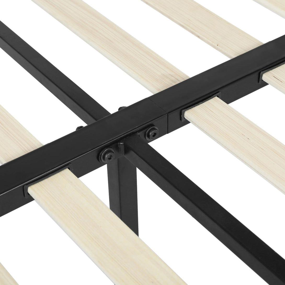 Graham Double Metal Bed Frame - Black