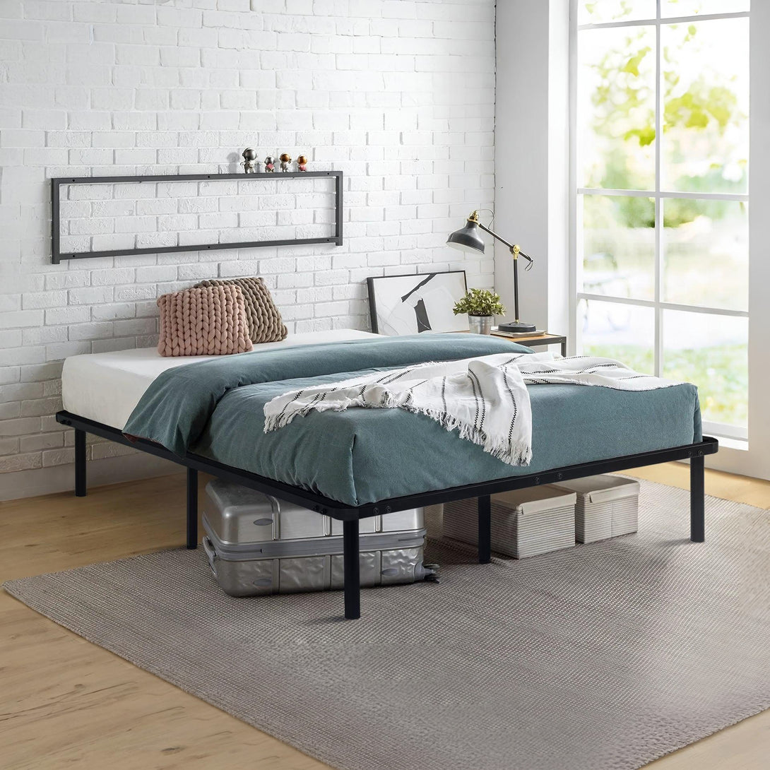 Graham Double Metal Bed Frame - Black