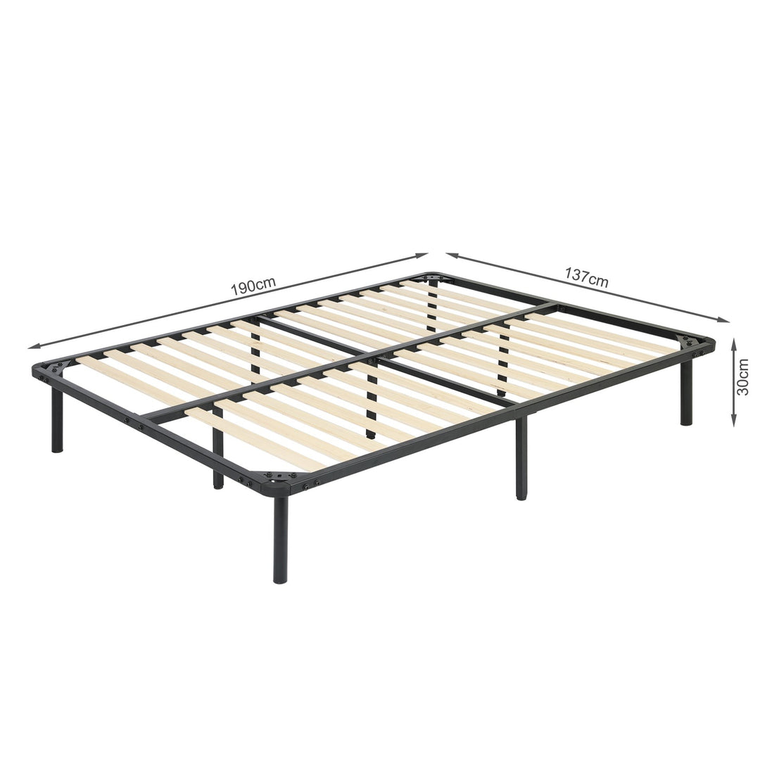 Graham Double Metal Bed Frame - Black