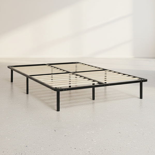Graham Queen Metal Bed Frame - Black