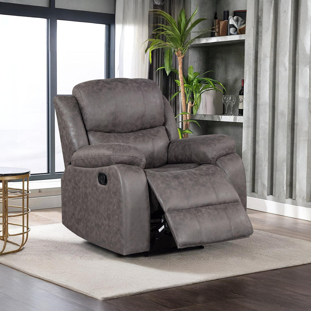 Wilson Manual Recliner Chair - Brown