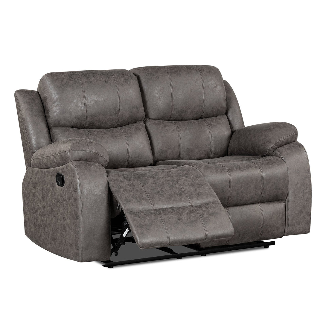 Wilson Manual 2 Seater Recliner Sofa - Brown