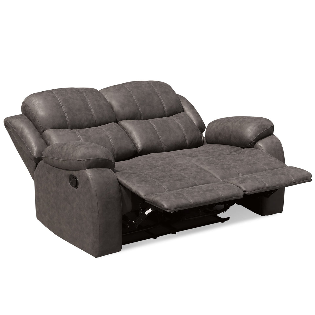 Wilson Manual 2 Seater Recliner Sofa - Brown