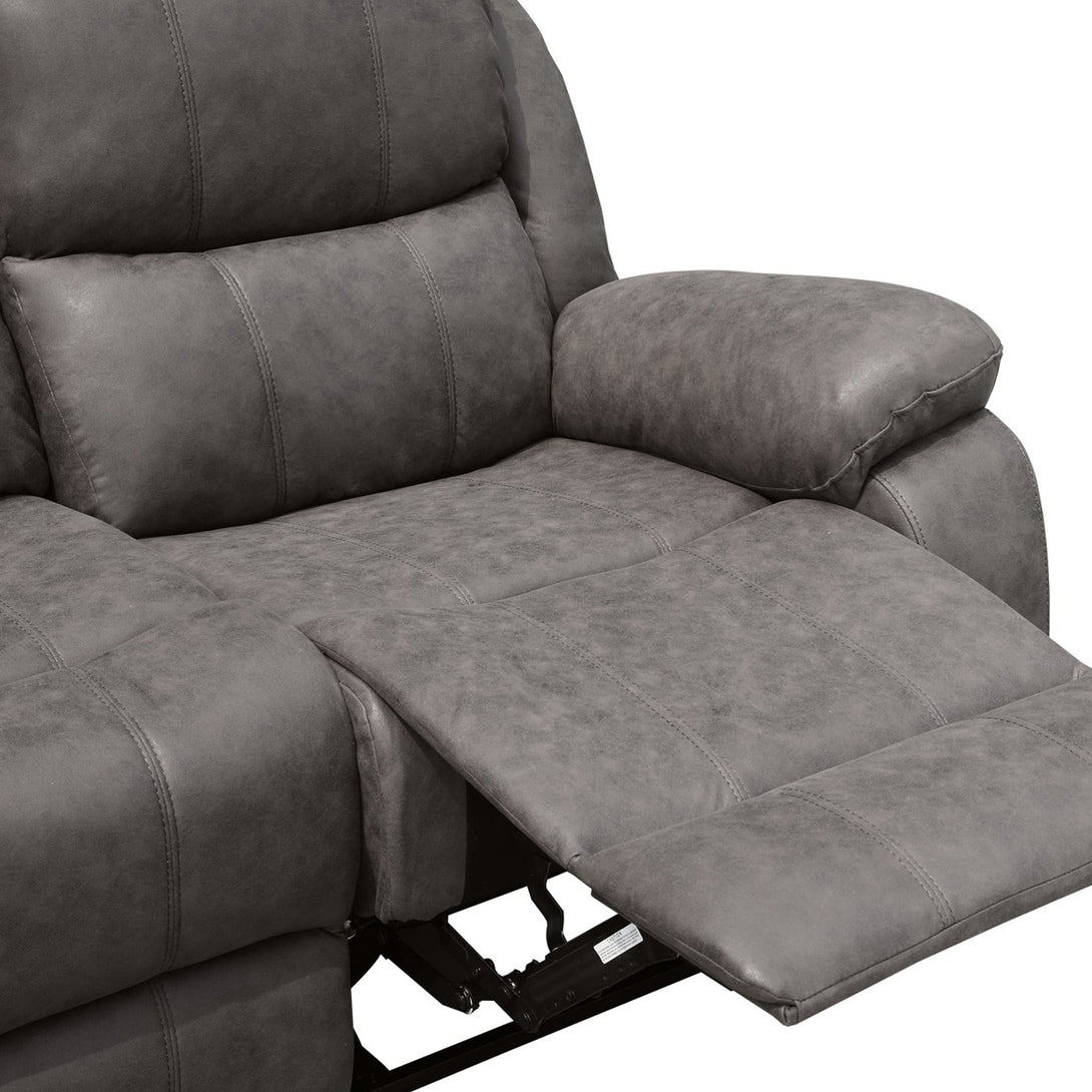 Wilson Manual 2 Seater Recliner Sofa - Brown