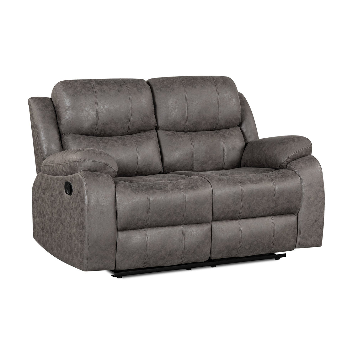 Wilson Manual 2 Seater Recliner Sofa - Brown