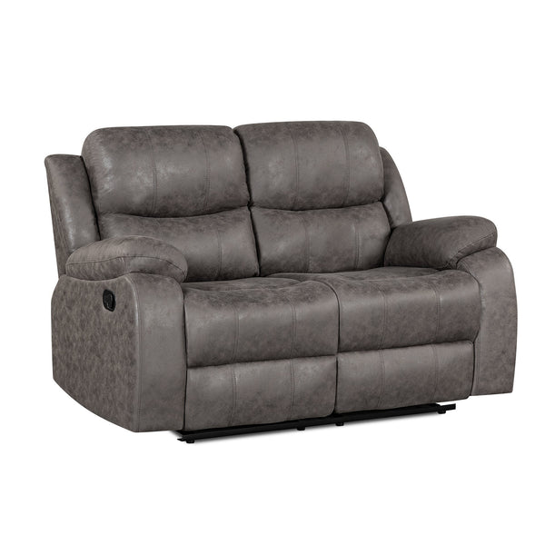 Wilson Manual 2 Seater Recliner Sofa - Brown