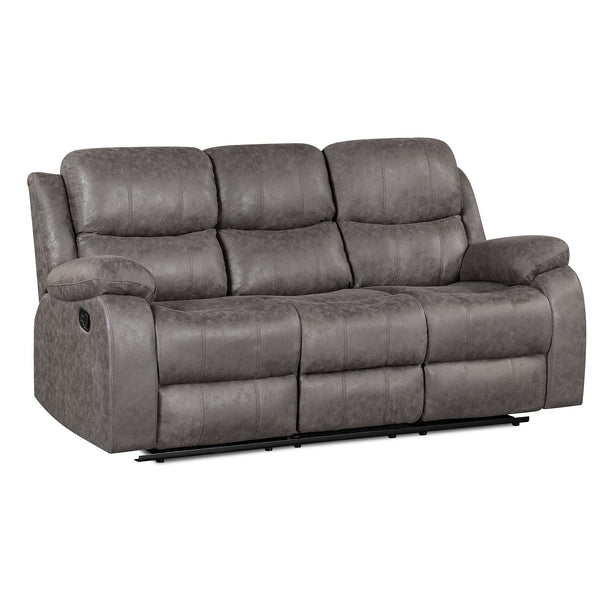 Wilson Manual 3 Seater Recliner Sofa - Brown
