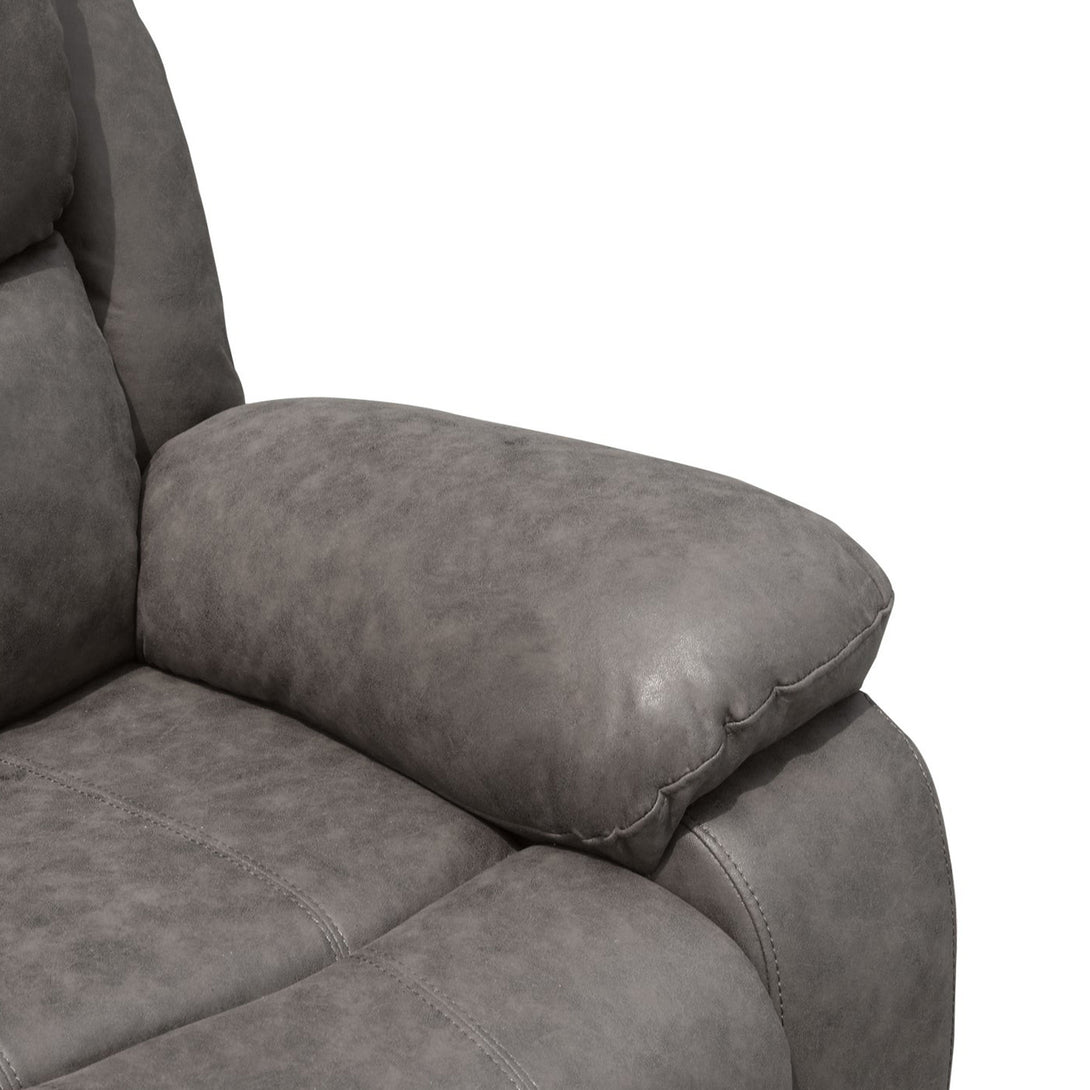 Wilson Manual 3 Seater Recliner Sofa - Brown