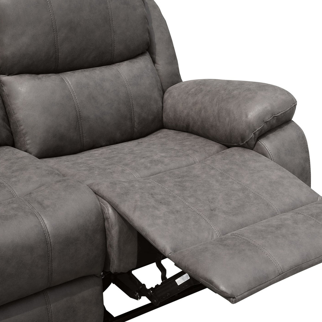 Wilson Manual 3 Seater Recliner Sofa - Brown