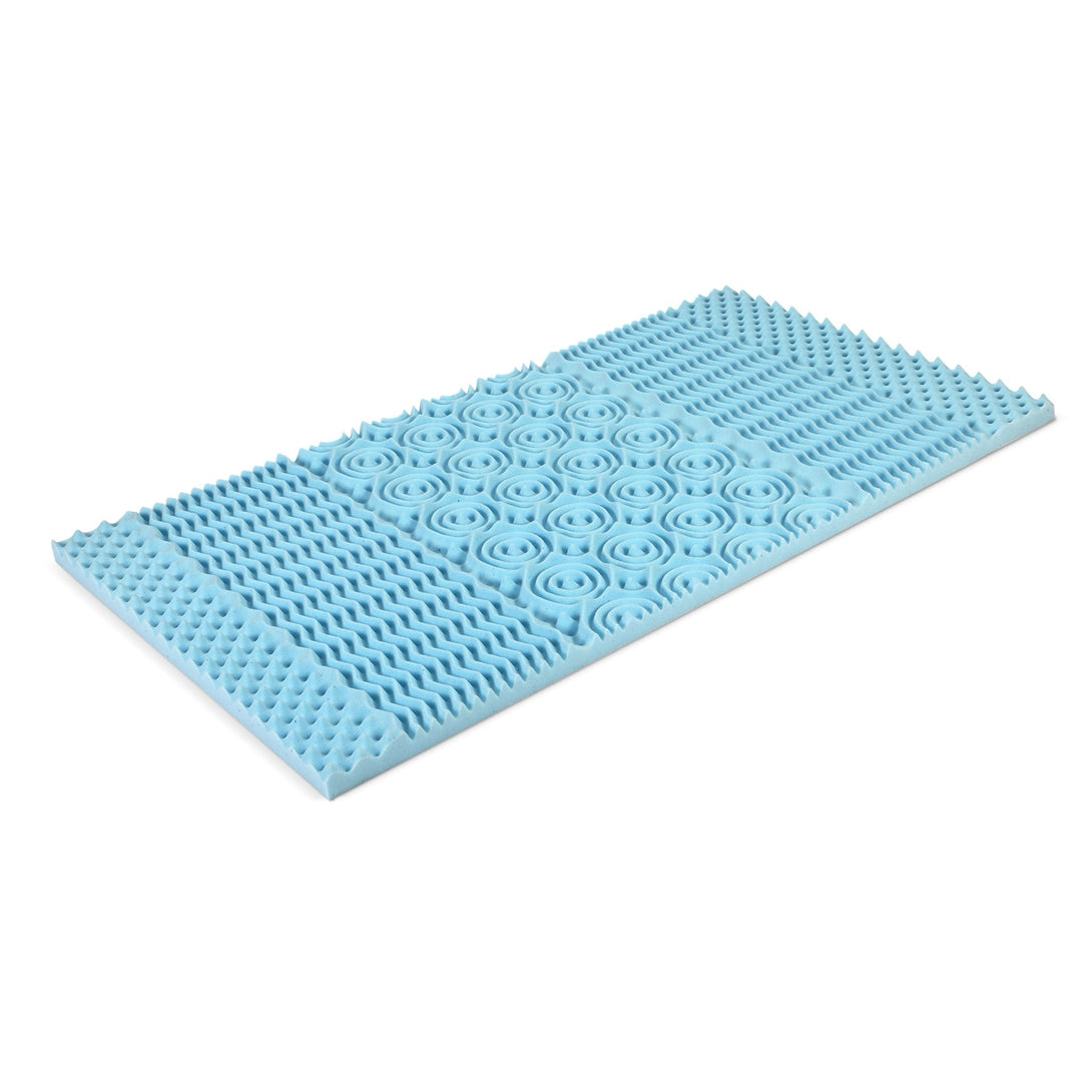 Gel Memory Foam Mattress Topper - King Single