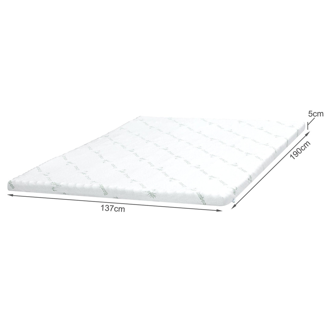 Gel Memory Foam Mattress Topper - Double