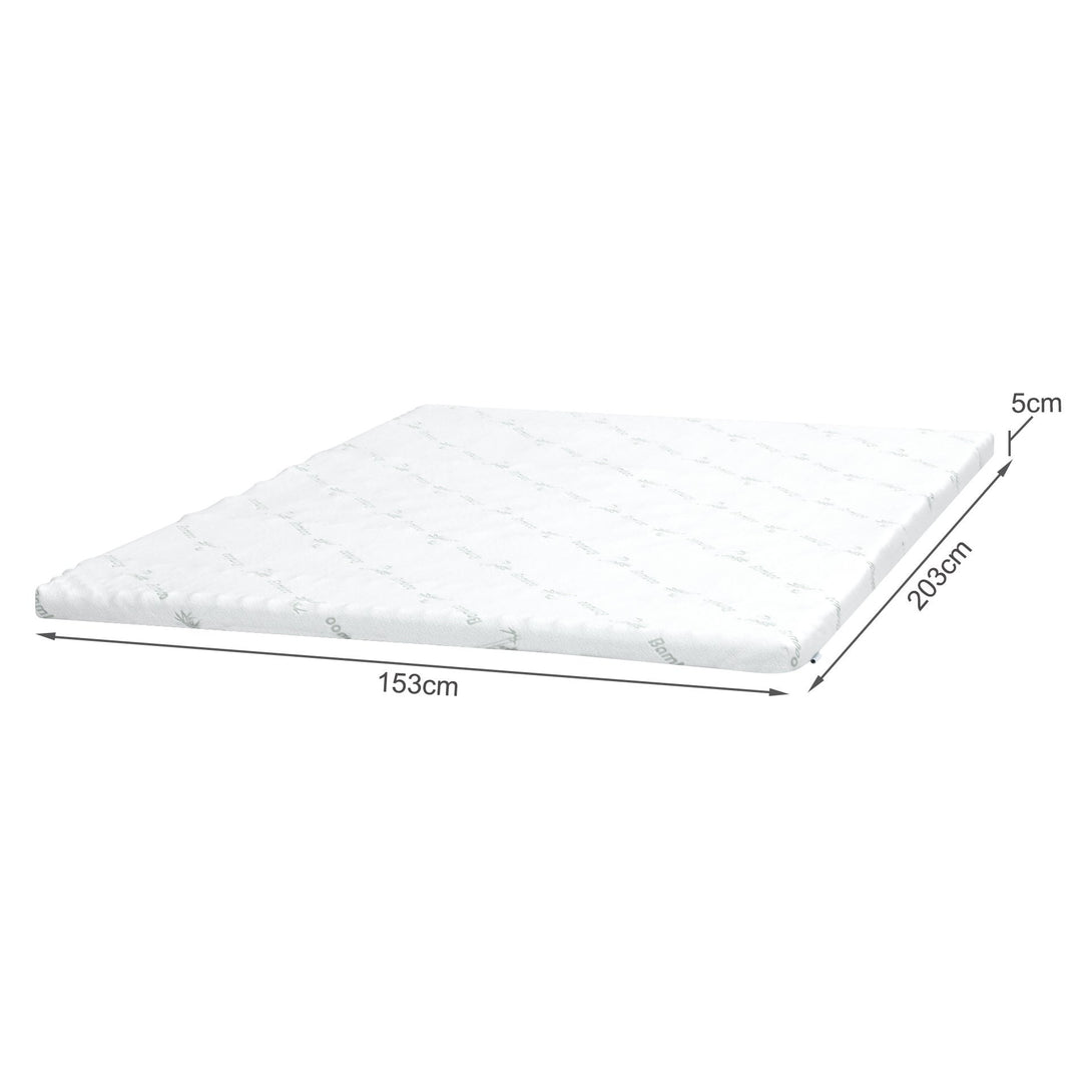 Gel Memory Foam Mattress Topper - Queen