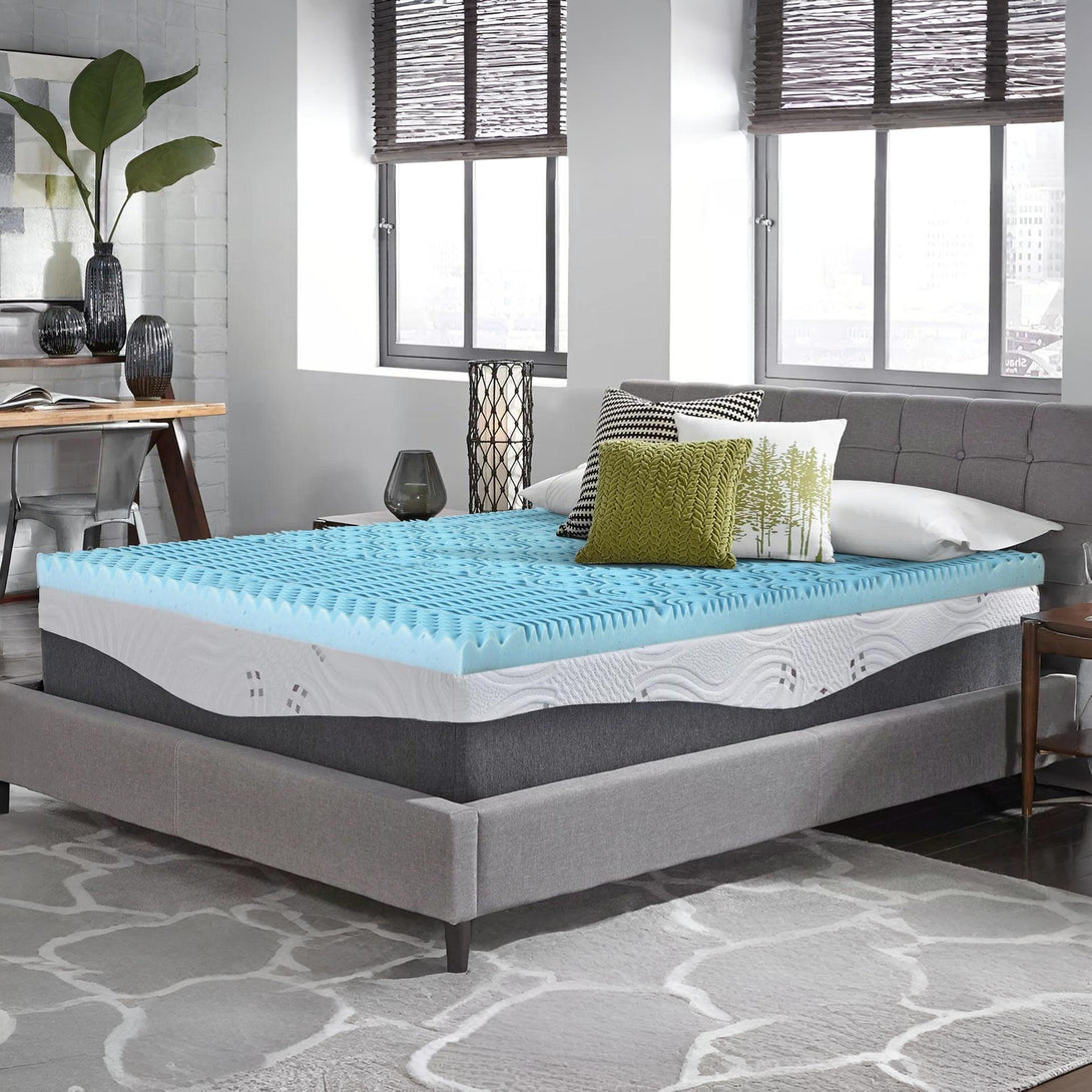 Gel Memory Foam Mattress Topper - King